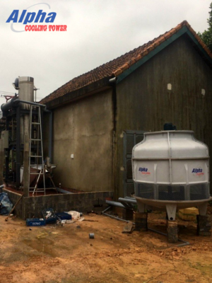 Tháp giải nhiệt Alpha tròn