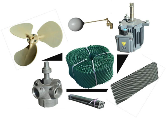 phụ kiện của tháp giải nhiệt