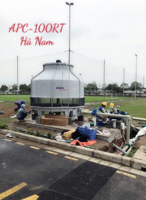 lắp đặt tháp giải nhiệt