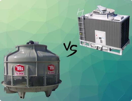 Nên sử dụng tháp giải nhiệt Tashin hay Kuken