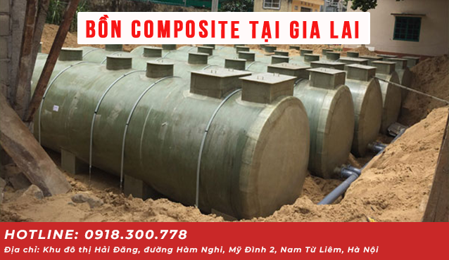Bồn composite tại Gia Lai