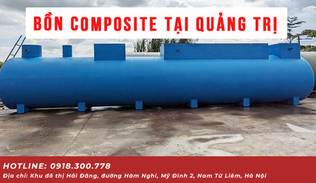 Bồn composite tại Quảng Trị