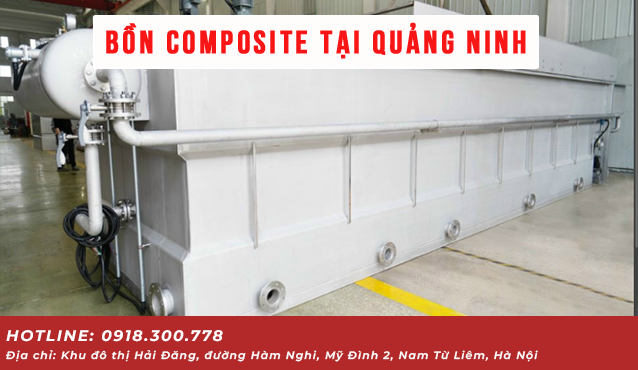 Bồn composite tại Quảng Ninh
