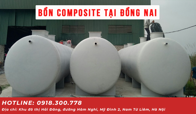 Bồn composite tại Đồng Nai