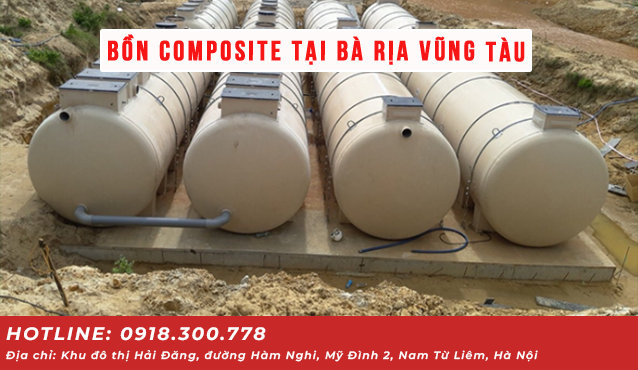 Bồn composite tại Bà Rịa Vũng Tàu
