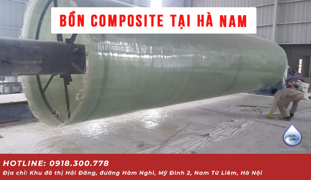 Bồn composite tại Hà Nam
