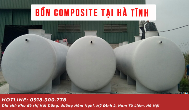 Bồn composite tại Hà Tĩnh