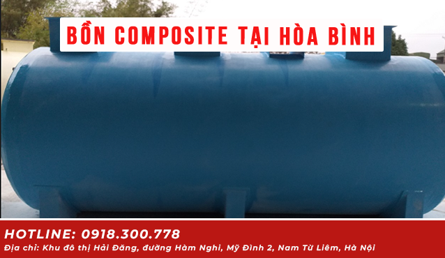 Bồn composite tại Hòa Bình