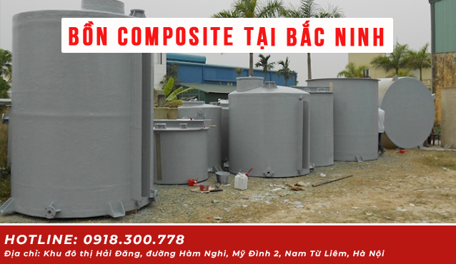 Bồn composite tại Bắc Ninh