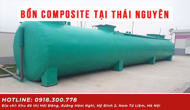 Bồn composite tại Thái Nguyên