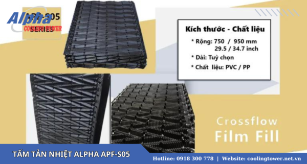 Tấm tản nhiệt ALPHA APF-S05