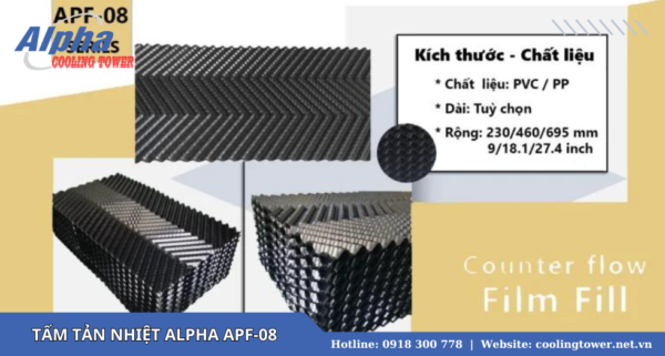 Tấm tản nhiệt ALPHA APF-08