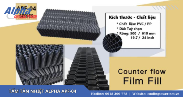 Tấm tản nhiệt ALPHA APF-04